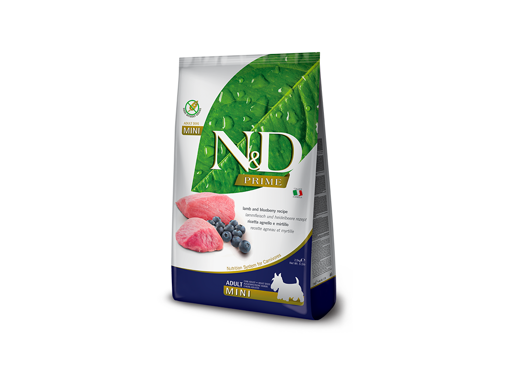 N&D PRIME DOG Adult M/L Lamb & Blueberry Velikost: 12 kg