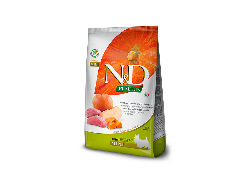 N&D Pumpkin DOG Adult M/L Boar & Apple Velikost: 12 kg