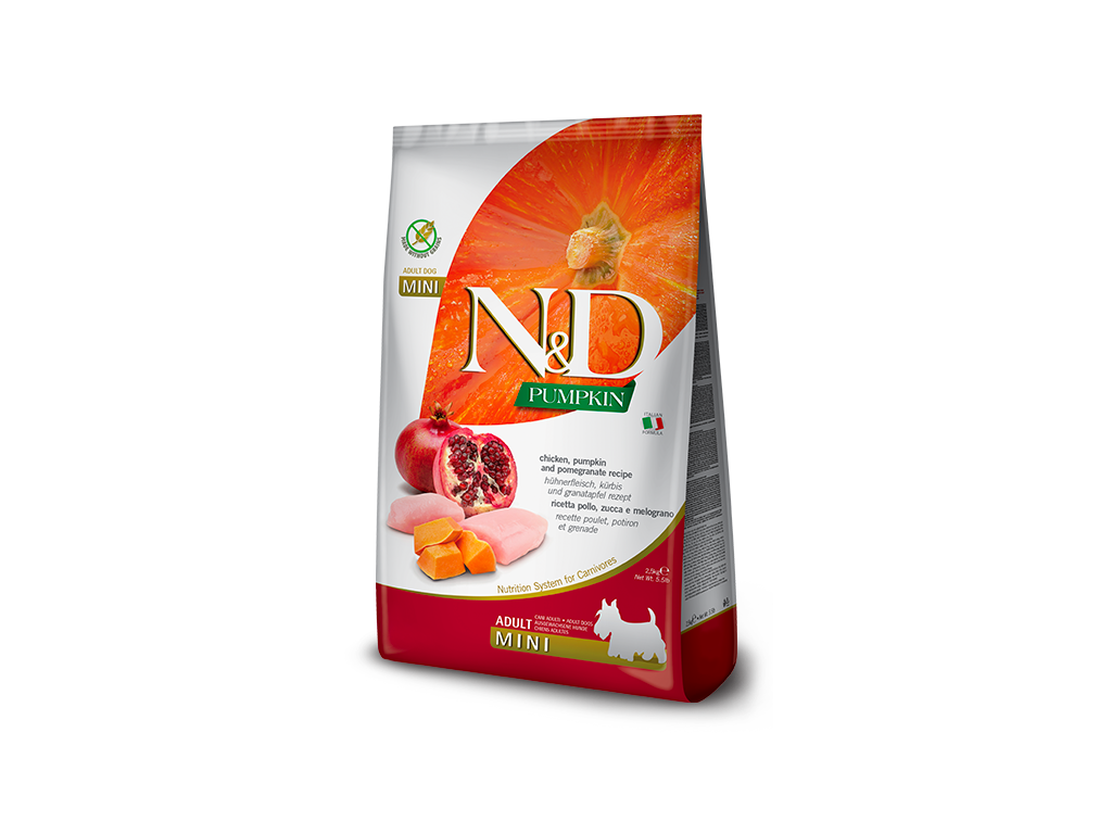 N&D Pumpkin DOG Adult M/L Chicken&Pomegranate 12kg 1 balení