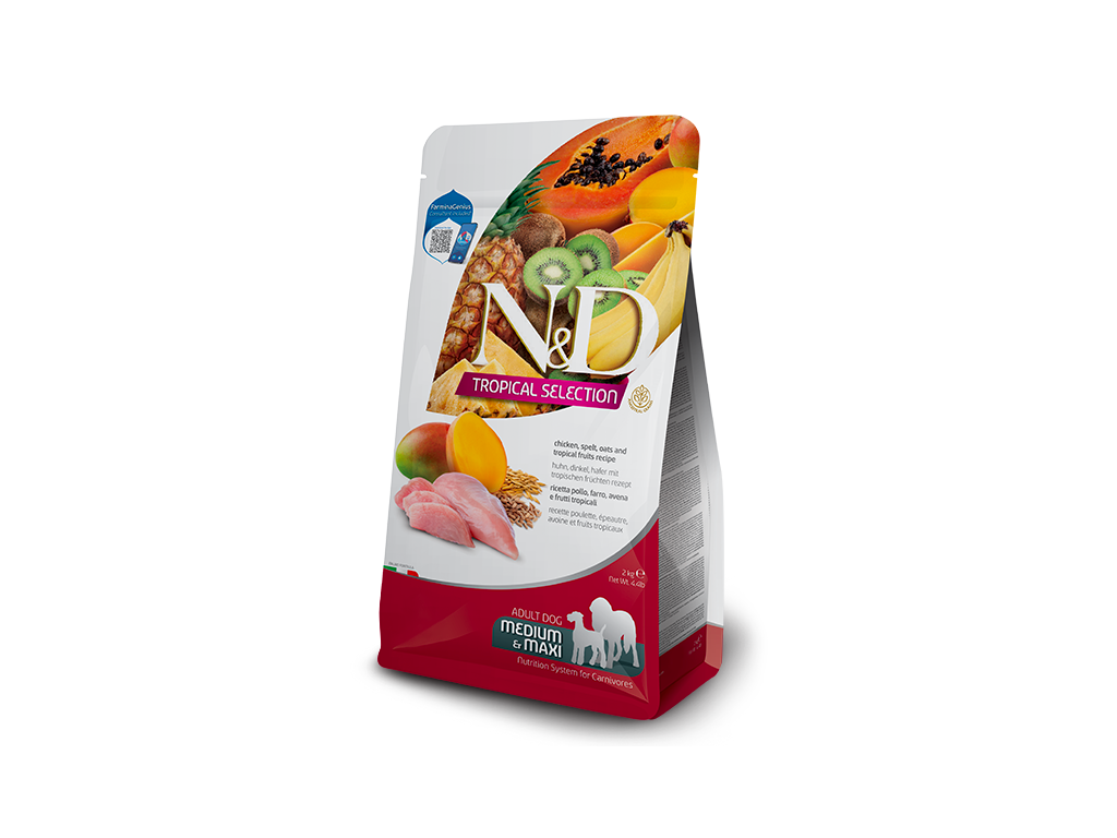 N&D TROPICAL SELECTION DOG Adult M/L Chicken Velikost: 2 kg