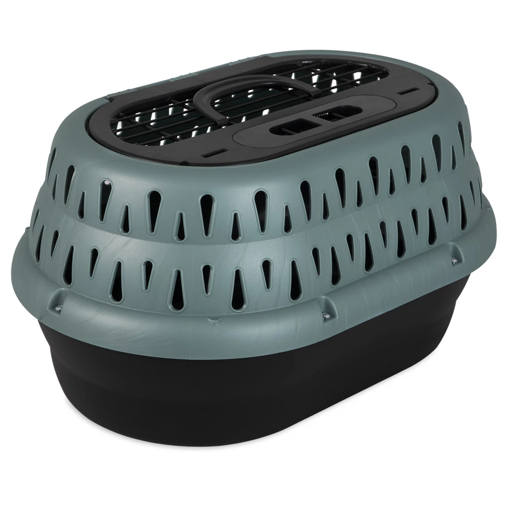 Petmate Top Load – přepravka pro kočky Green do 4,5 kg · zelená