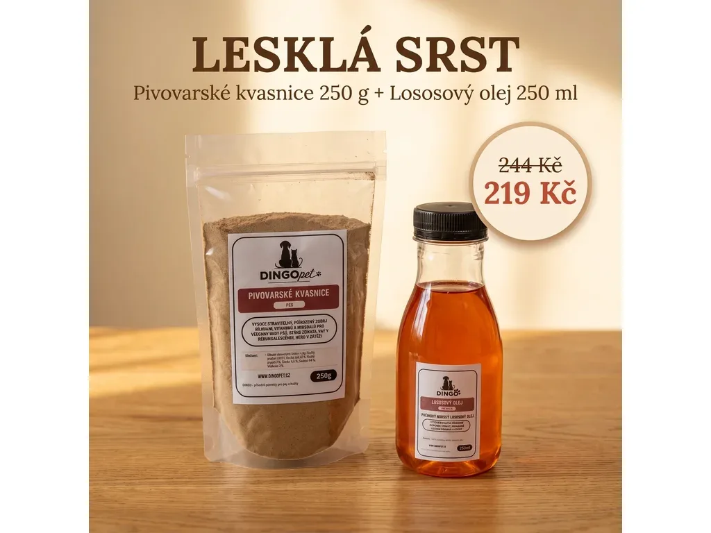 Balíček pro lesklou srst 1 balíček