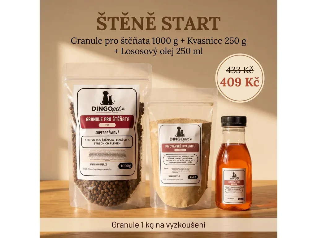 Startovací balíček pro štěně 1 balíček