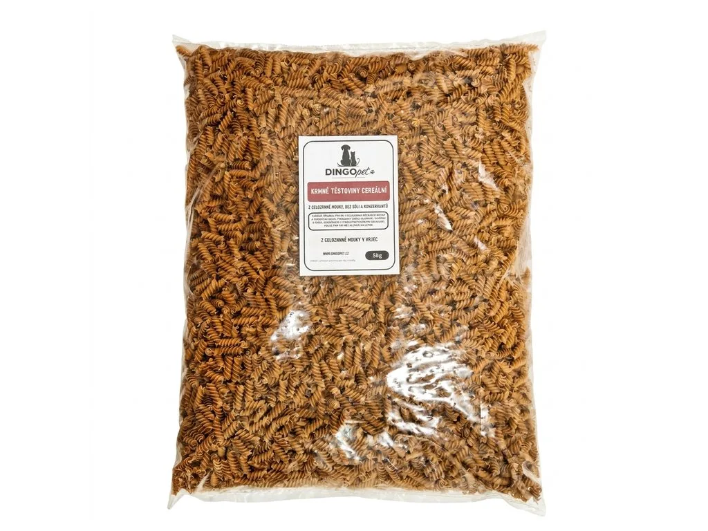 Krmné těstoviny cereální 5 kg