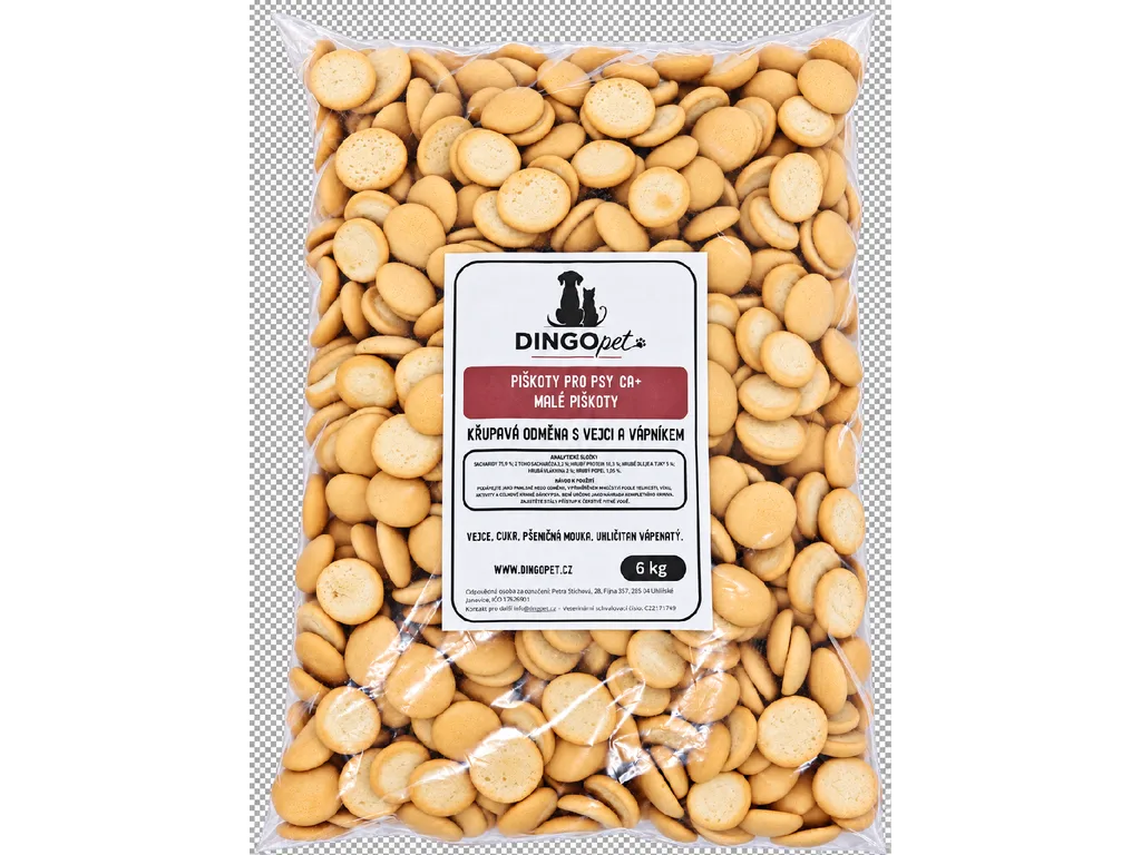 Piškóty malé Ca+ 6 kg