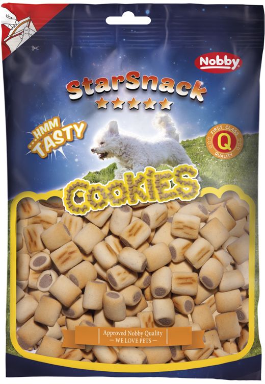 Nobby StarSnack Cookies Duo Mini pamlskové sušenky 500g 1 balení