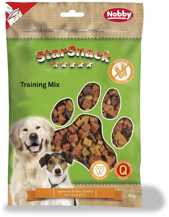 Nobby StarSnack Training Mix GRAIN FREE pamlsky 180g 1 balení