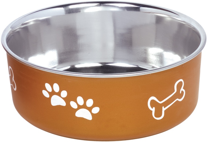 Nobby Fusion nerez miska s plast. opláštěním oranžová 16cm 940ml 1 balení
