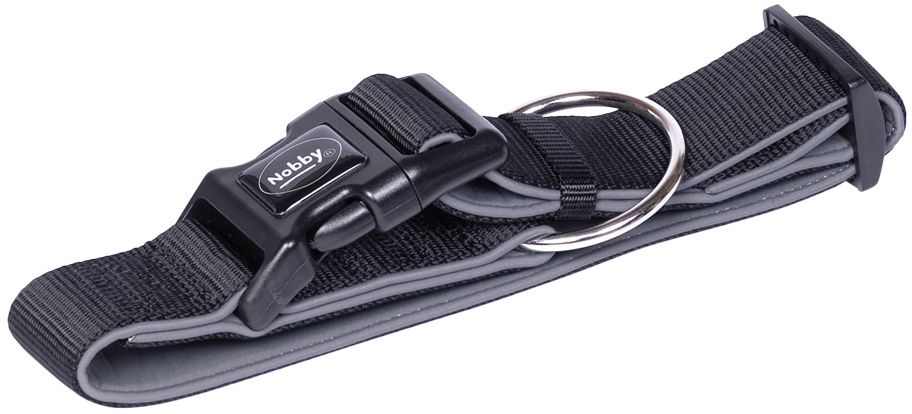 Nobby CLASSIC PRENO extra široký obojek neoprén černá L-XL 40-55cm 1 balení