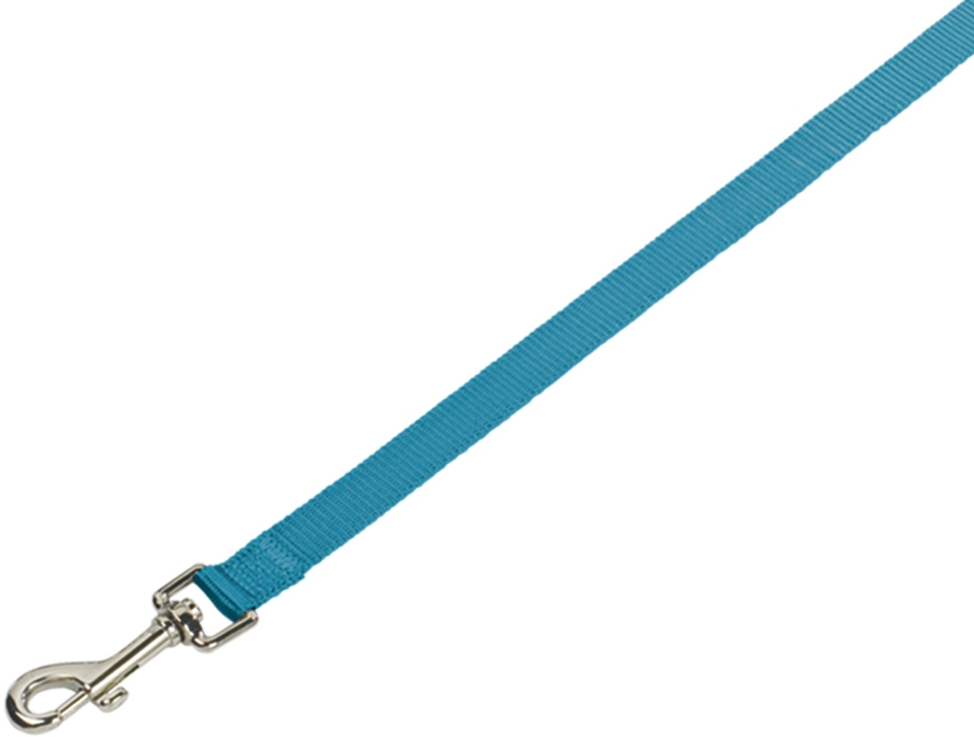 Nobby CLASSIC nylonové vodítko 120cm / 15mm světle modrá 1 balení
