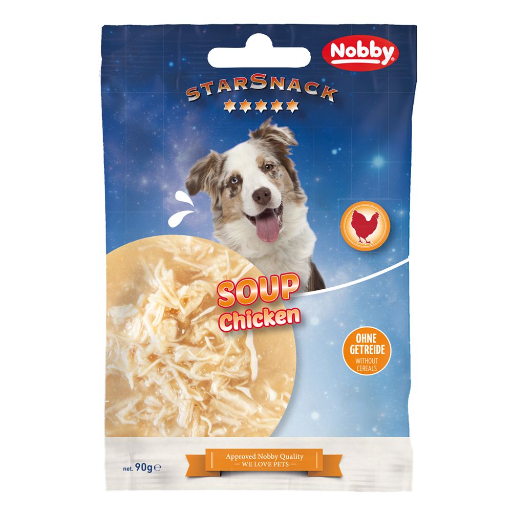 Nobby StarSnack Dog Polévka kuřecí 90 g 1 balení