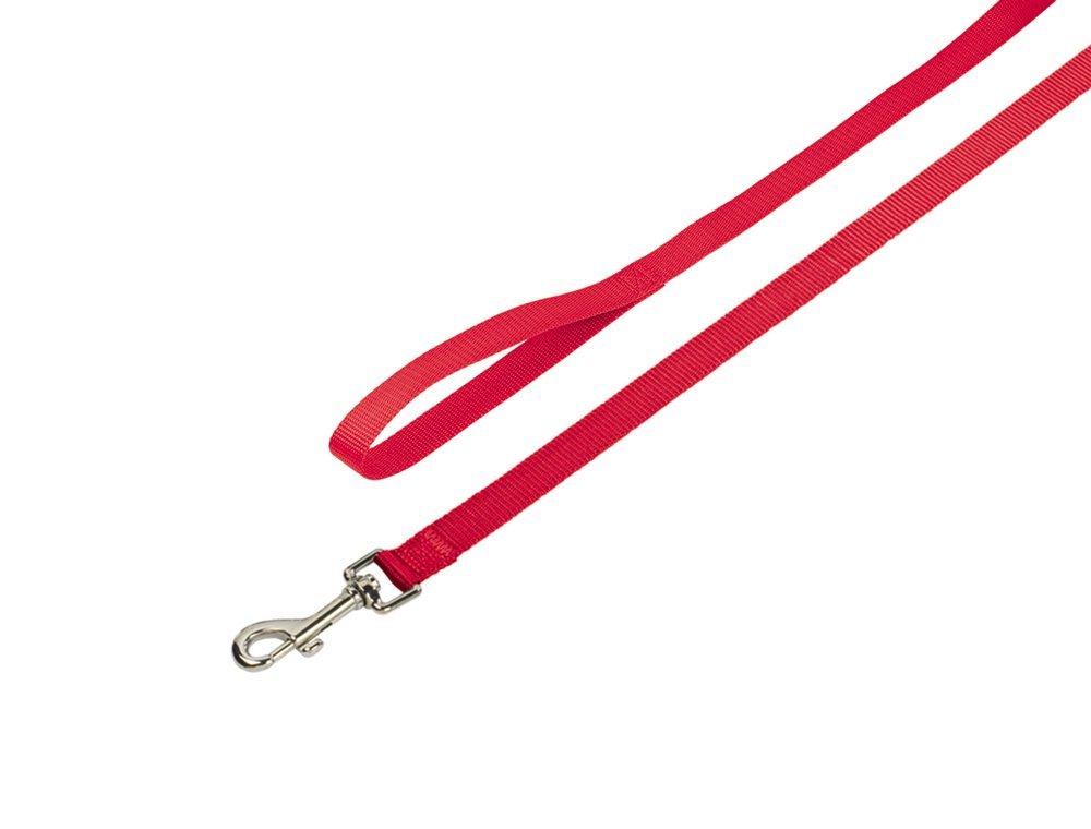 Nobby CLASSIC nylonové vodítko 120cm / 15mm červená 1 balení