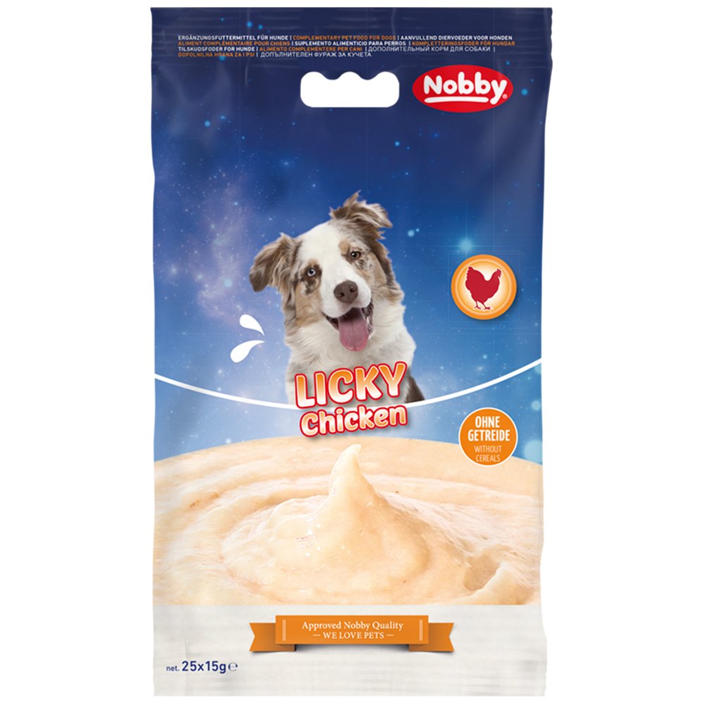 Nobby StarSnack LICKY Dog kuře 25 x 15 g 1 balení