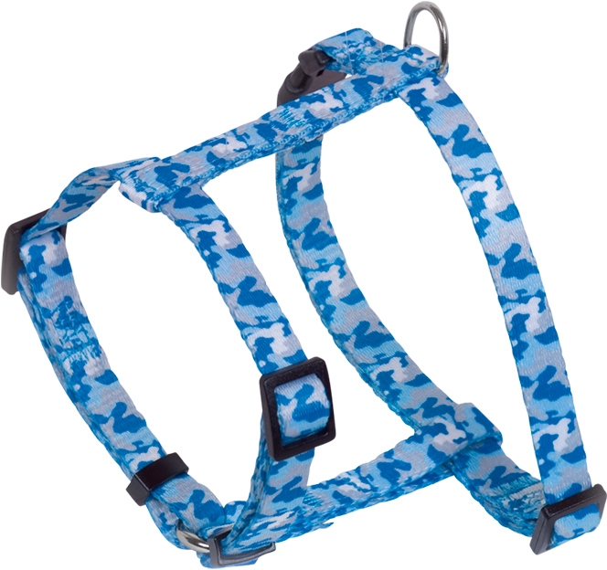 Nobby postroj maskáčový CAMOUFLAGE 20-35 cm modrá 1 balení