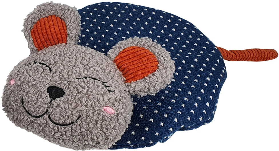 Nobby hračka pro kočky Myš s pohankou a Catnipem 18 cm 1 balení