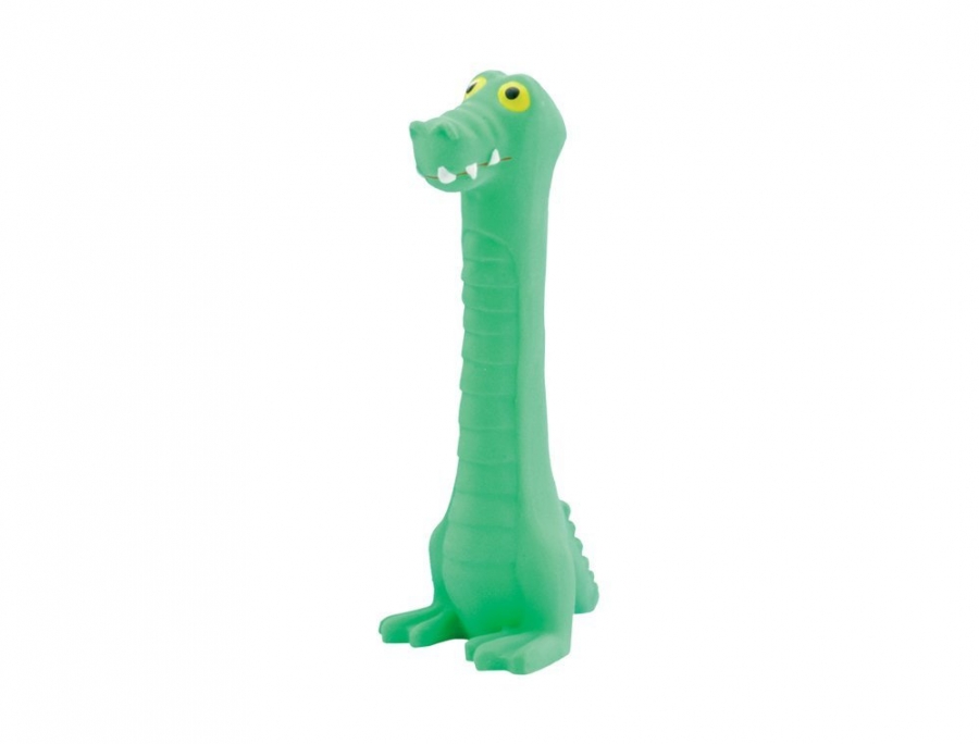 Nobby Beanpole latexová hračka krokodýl 18cm 1 balení