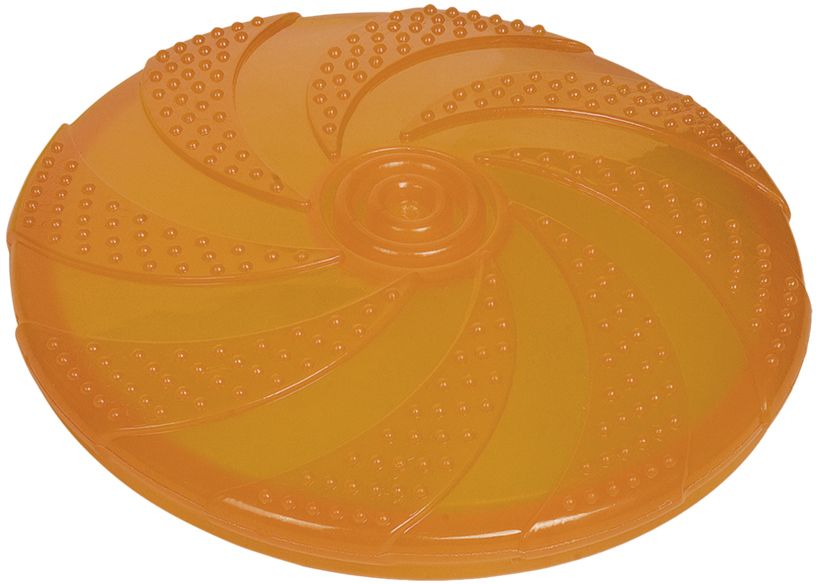 Nobby gumová hračka pro psa frisbee oranžové 18,5 cm 1 balení