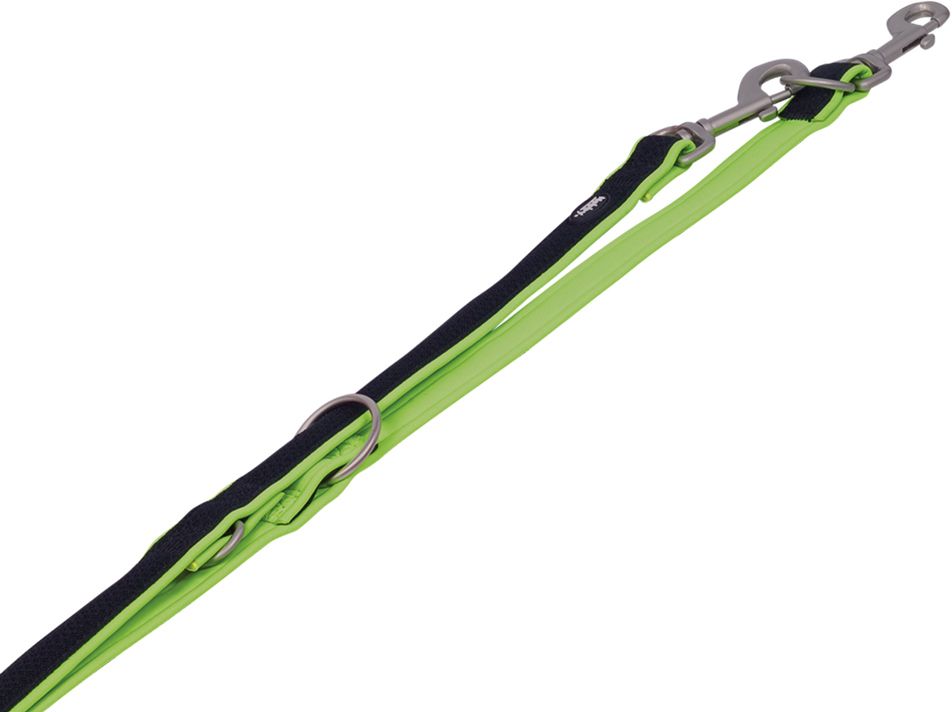 Nobby MESH PRENO vodítko neoprén zelená neon XS/S 200cm 1 balení