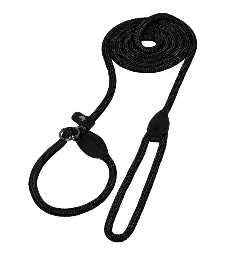 Nobby FUN Royal vodítko s obojkem 170cm / 13mm černá 1 balení