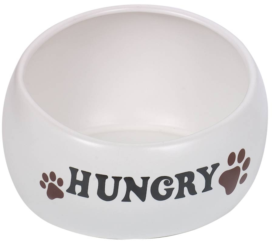 Nobby keramická ergonomická miska Hungry krémová 17 cm 1,20 l 1 balení