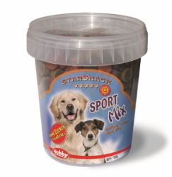 Nobby StarSnack Sport Mix kyblík pamlsky pro psa 500g 1 balení