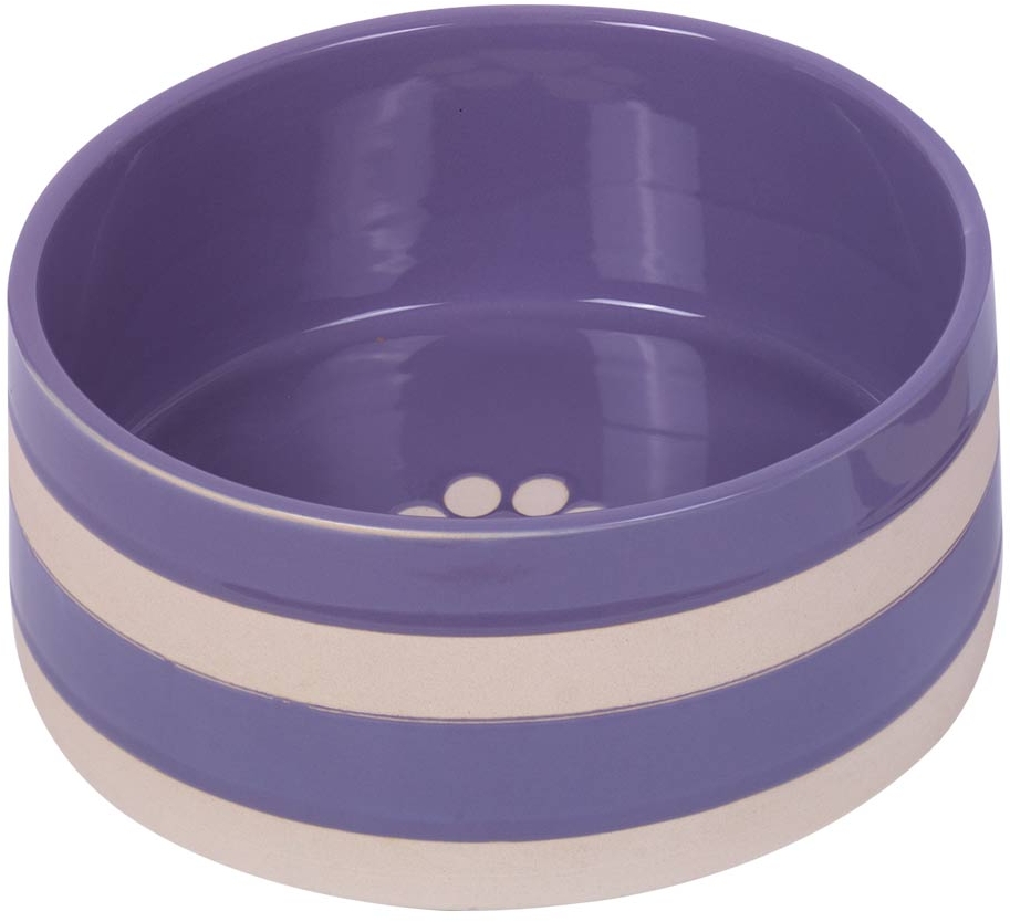Nobby keramická miska Strio fialová 21 cm 2,00 l 1 balení
