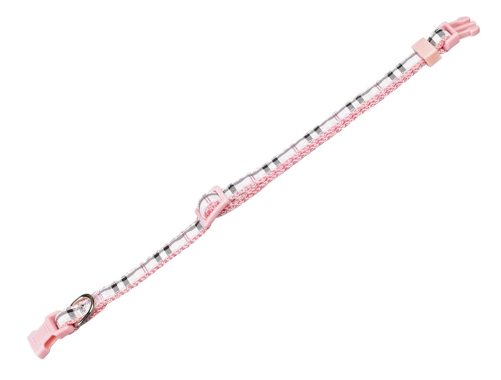 Nobby Tartan obojek 20-35cm růžová 1 balení