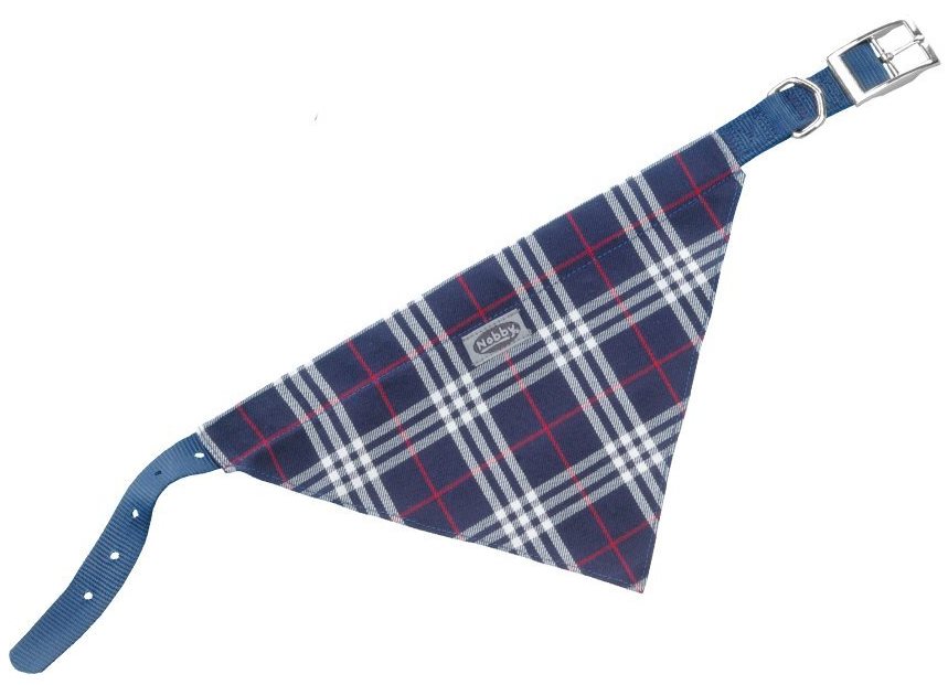 Nobby Scarf obojek se šátkem pro psa 57cm modrá 1 balení
