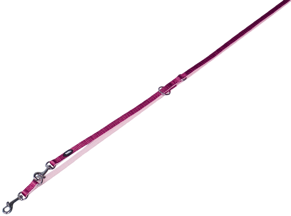 Nobby CLASSIC PRENO Mini vodítko XXS-S neoprén malina 2m 10mm 1 balení