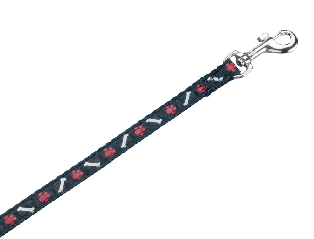 Nobby MINI textilní vodítko 120cm / 10mm černá 1 balení