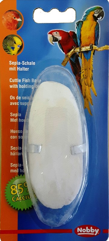 Nobby kost sépiová s držákem 10-12cm 1ks 1 balení