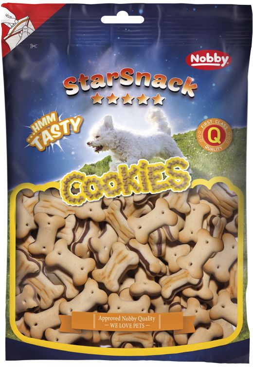 Nobby StarSnack Cookies Duo Bone pečené pamlsky 400g 1 balení