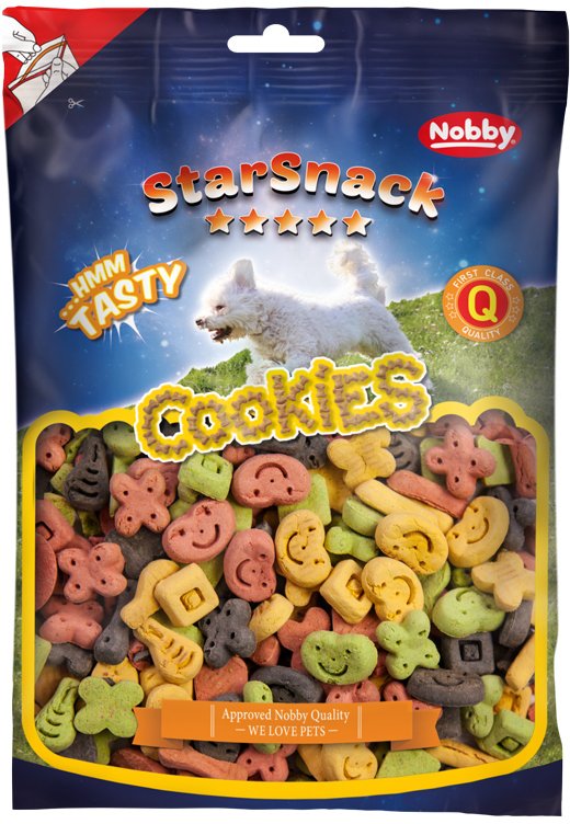 Nobby StarSnack Cookies Variant Mix pečené pamlsky 500g 1 balení