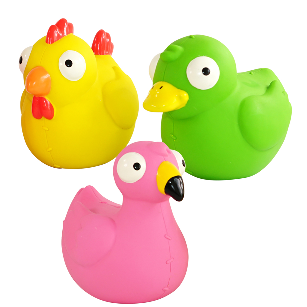 Nobby Latexoví ptáčci, display 6 ks, 12 cm 1 balení