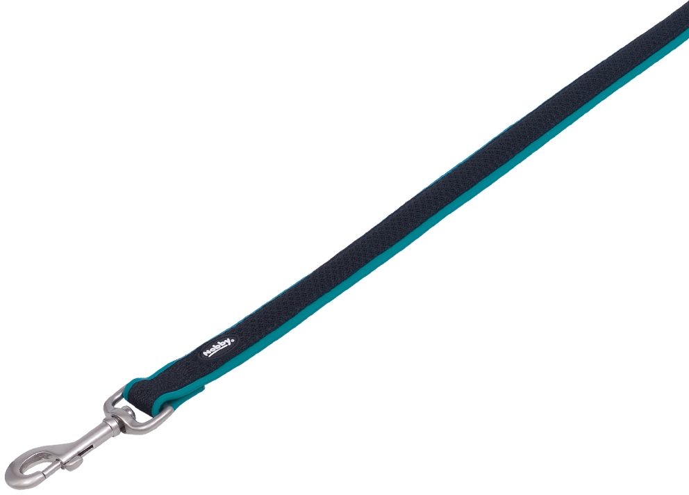 Nobby MESH PRENO vodítko neoprén tyrkysové XS/S 120cm 1 balení