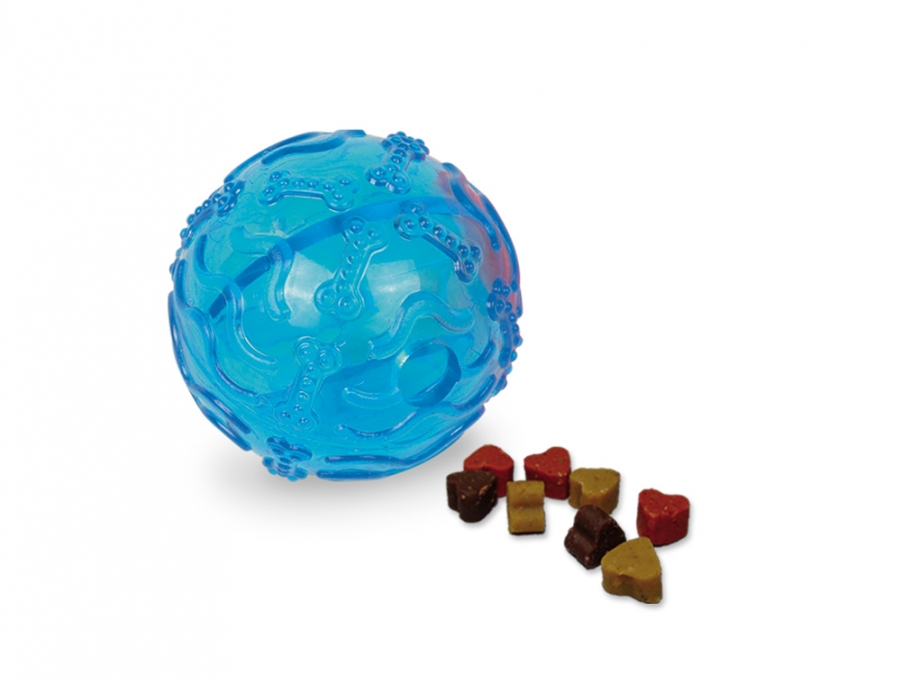 Nobby TRP Snack Ball plnící hračka malá 8cm modrá 1 balení