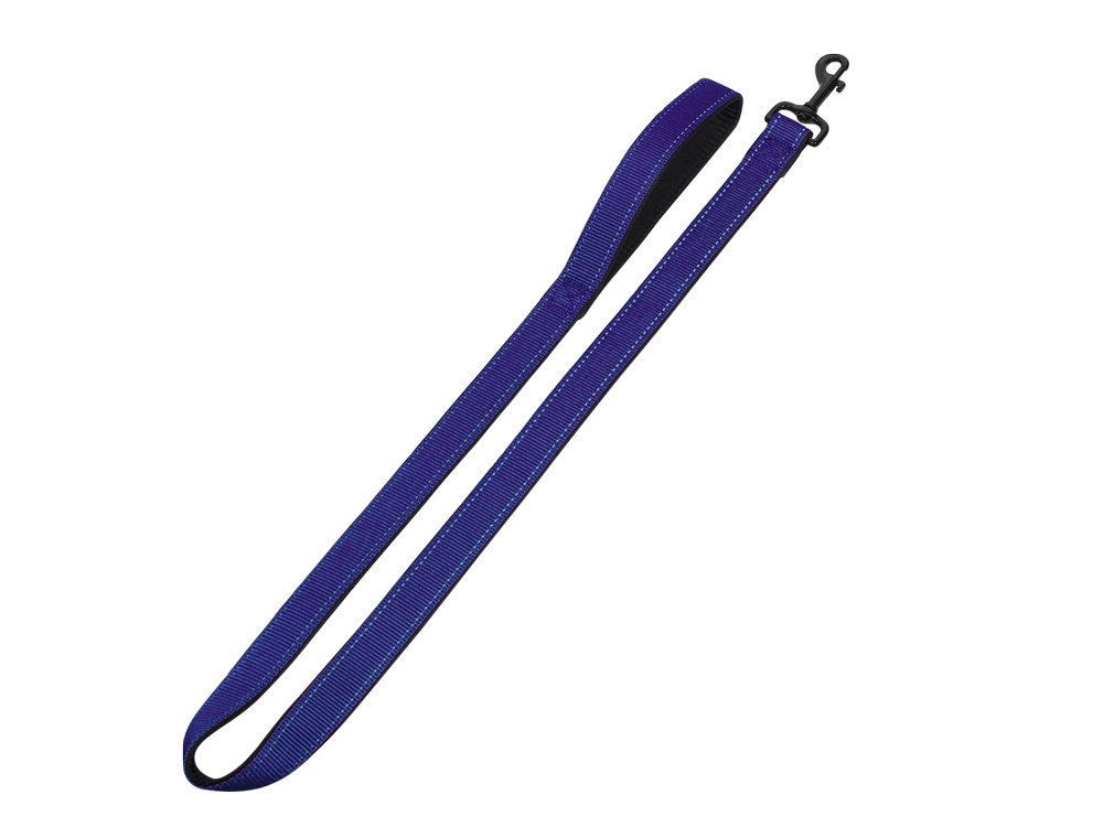 Nobby Classic Reflect Soft vodítko neoprén 120cm / 15-20mm modrá 1 balení