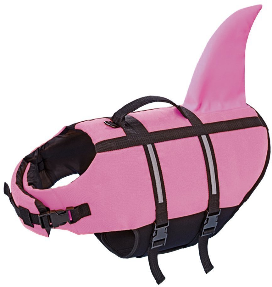Nobby plovací vesta pro psa Žralok růžová L-40cm 1 balení