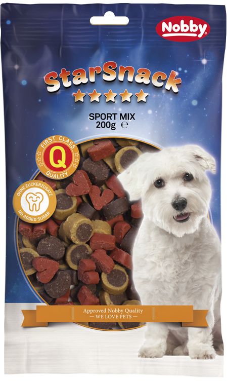 Nobby StarSnack Sport Mix pamlsky pro psa 200g 1 balení