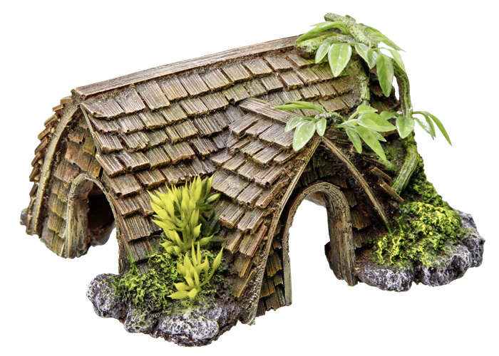 Nobby akvarijní dekorace chýše 15 x 14 x 8 cm 1 balení