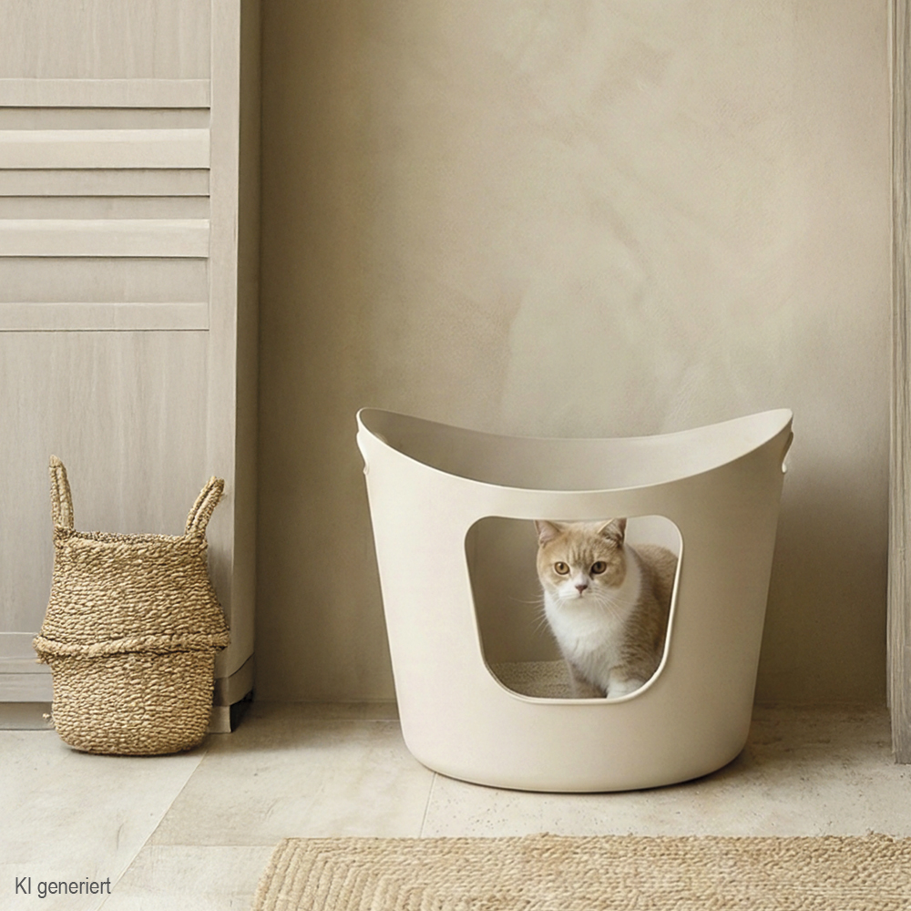 Nobby Kočičí toaleta Flex-a-Loo, mokka, Ø 48,5 x 39 cm 1 balení