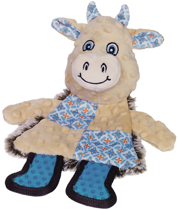 Nobby plochá hračka pro psy kravička 30 cm 1 balení