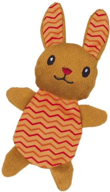 Nobby hračka pro kočky králík plnitelný catnipem 17 cm 1 balení