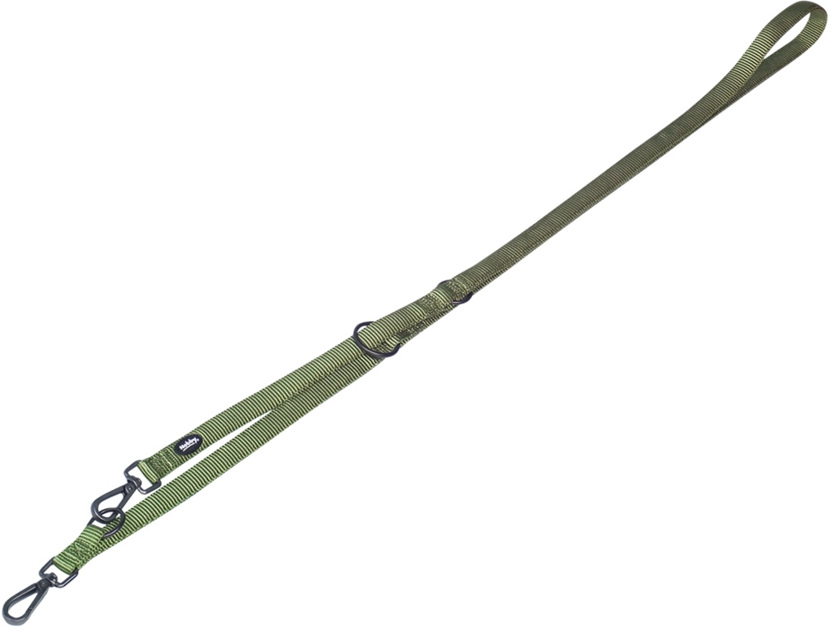 Nobby CLASSIC COMFORT vodítko nylon zelená S-M 2m 20mm 1 balení