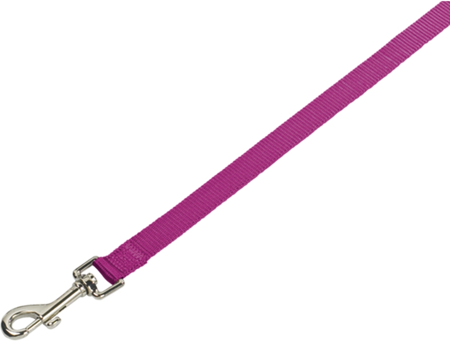 Nobby CLASSIC nylonové vodítko 120cm / 15mm malina 1 balení