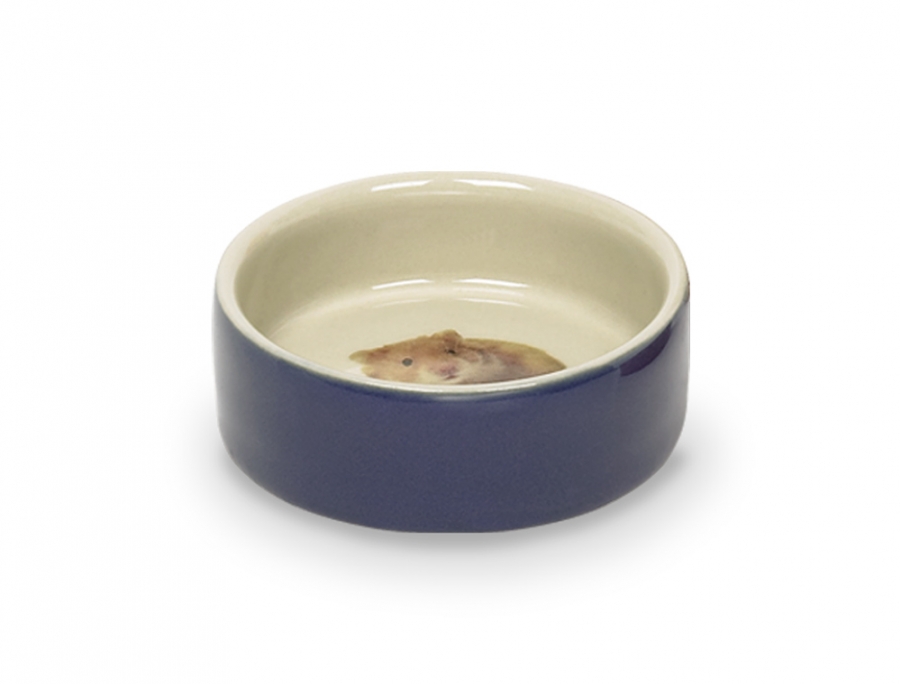 Nobby Hamster keramická miska hlodavec 7,5 x 2,5cm modrá 1 balení