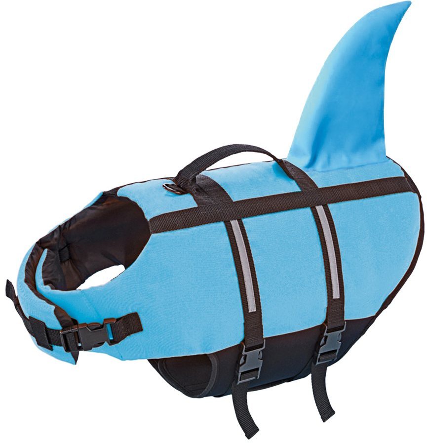 Nobby plovací vesta pro psa Žralok modrá XS-25cm 1 balení
