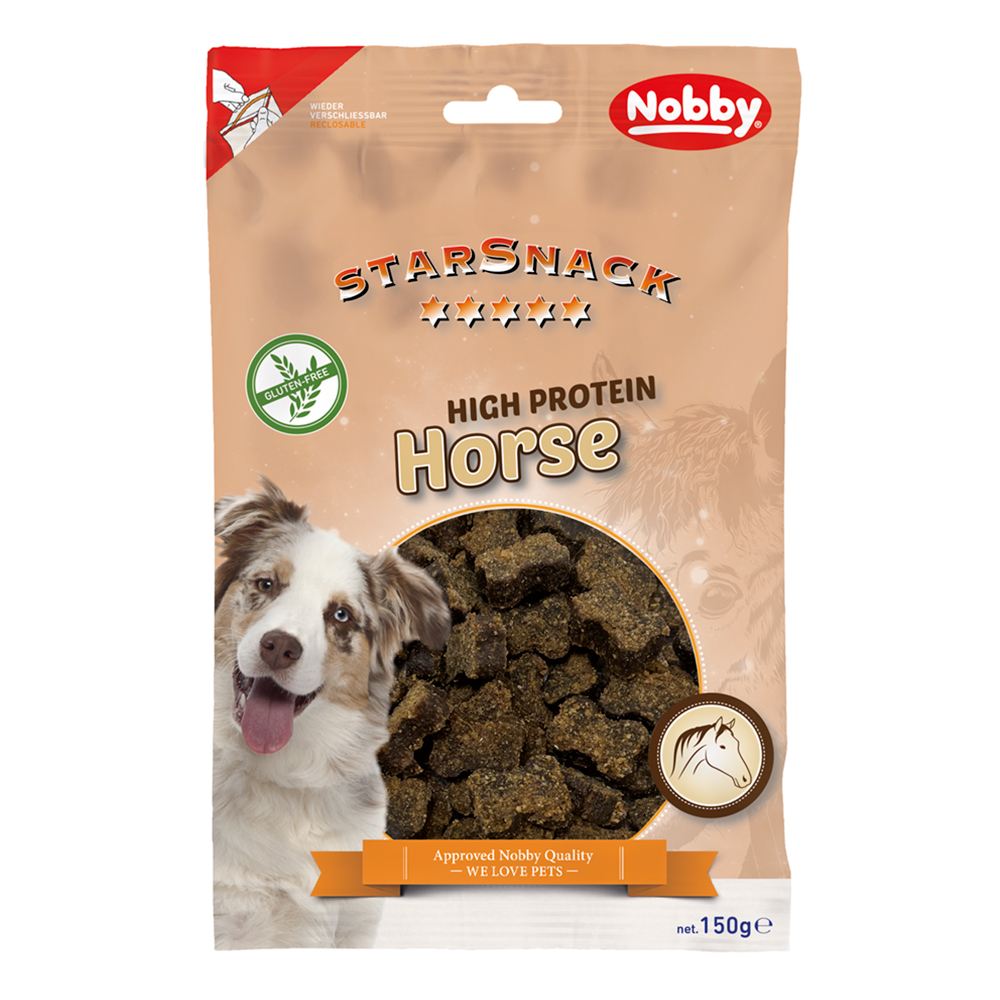 Nobby StarSnack pamlsky Kůň High Protein 150 g 1 balení