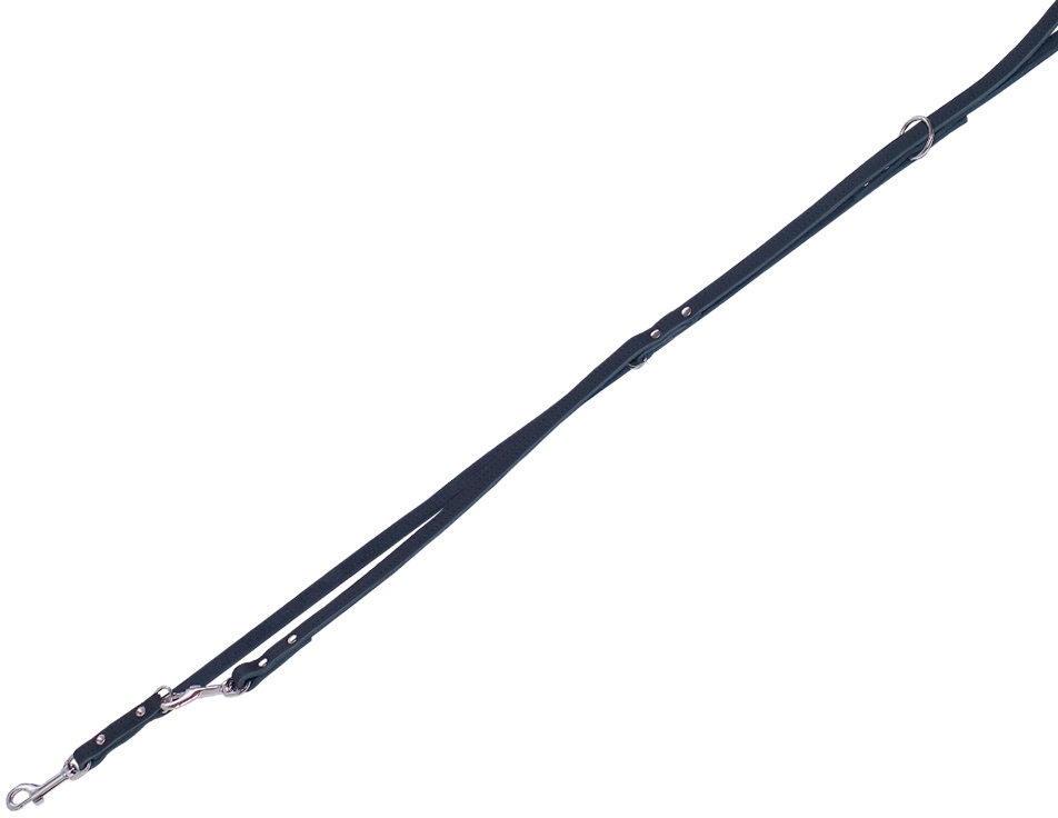 Nobby kožené přepínací vodítko TABIL vel. S-M 2m / 14mm černá 1 balení