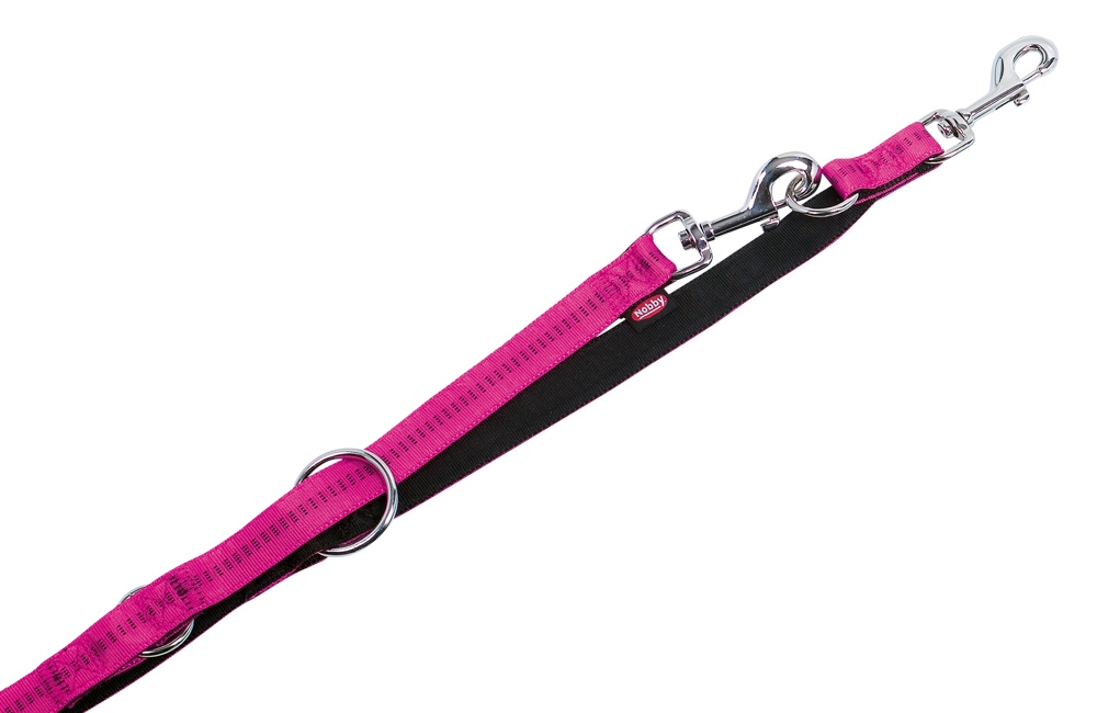 Nobby SOFT GRIP vodítko přepínací 200cm / 20mm růžová 1 balení